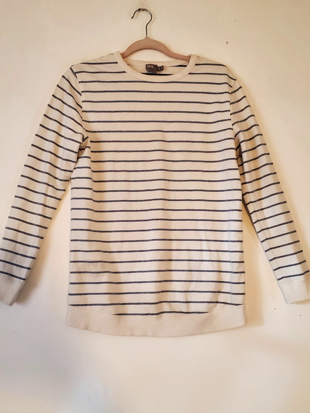 ASOS Striped Pullover Long Sleeve Casual Top Size 4